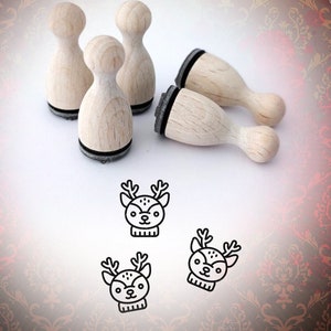 Mini Stamp Cosy Deer Stamp