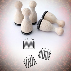 Mini francobollo a libro aperto