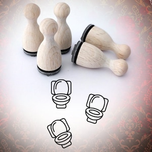 Mini Stempel Badkamer Toilet Stempel