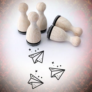 Mini francobollo di carta aeroplano francobollo