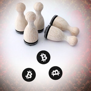 Mini Stamp Bitcoin Cash BCH Crypto Coin Stamp
