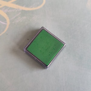 Grün Stempelkissen 4x4cm