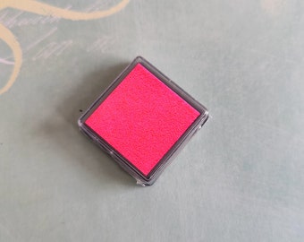 Roze stempelkussen 4 x 4 cm