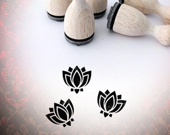 Mini-Stamp  Motive Lotus Flower