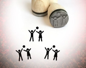 Ministempel Kinder Ballspiele