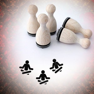 Yoga Figure V6 Mini Stamp Mini Stamp