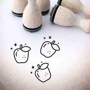 Mini-stempel van appelfruit