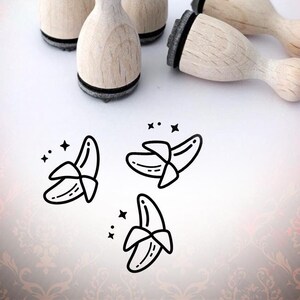 Banaan fruit mini-stempel rubberstempel
