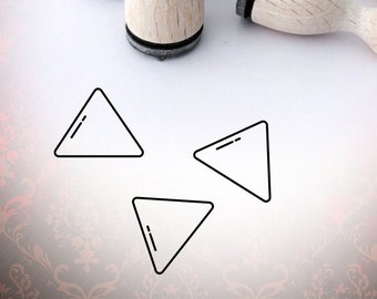 Mini-Stempel Dreieck Geometrie Stempel
