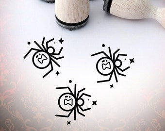 Black Widow Insects Ministamp