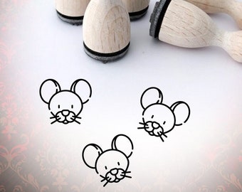 Mouse  Animal Face Ministamp