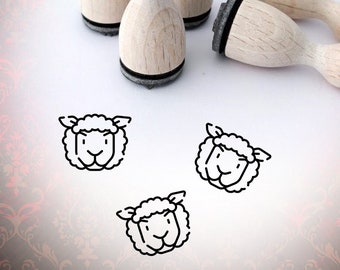 Sheep Animal Face Ministamp