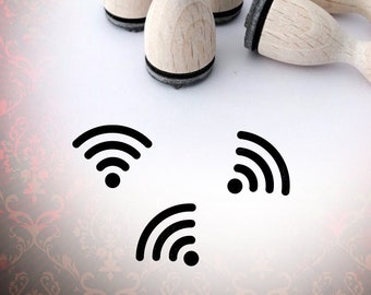 Mini Stamp Wifi Symbol