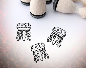 Jellyfish Animal Face Ministamp