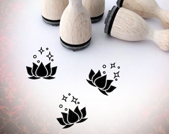 ॐ Lotus Lotusblüte MiniStempel Stempel ॐ