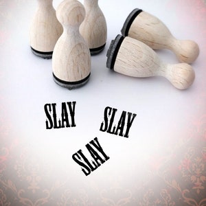 SLAY Wort Stempel Mini-Stempel Jugend