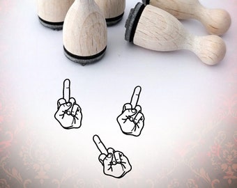 Mini Stamp The middle Finger