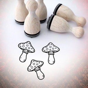 Mini stempel paddestoel V2 stempel