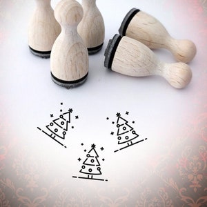 Weihnachtsbaum Stempel Ministempel