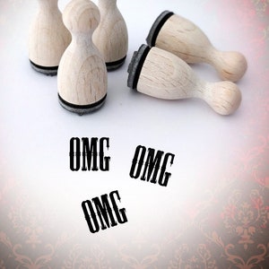 OMG Word Stamp Mini Stamp Mini Stamp