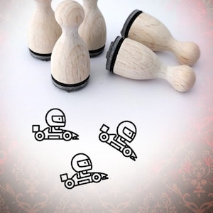 Formule 1 Coureur Racing Car Car Stamp Mini Stamp