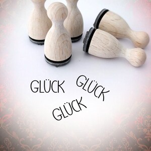 Lucky Text Mini Stempel Stempel