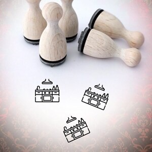 Ministempel Küche v2 Stempel