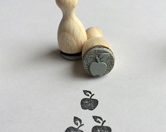 Apfel Obst Mini Stempel Mini-Stempel