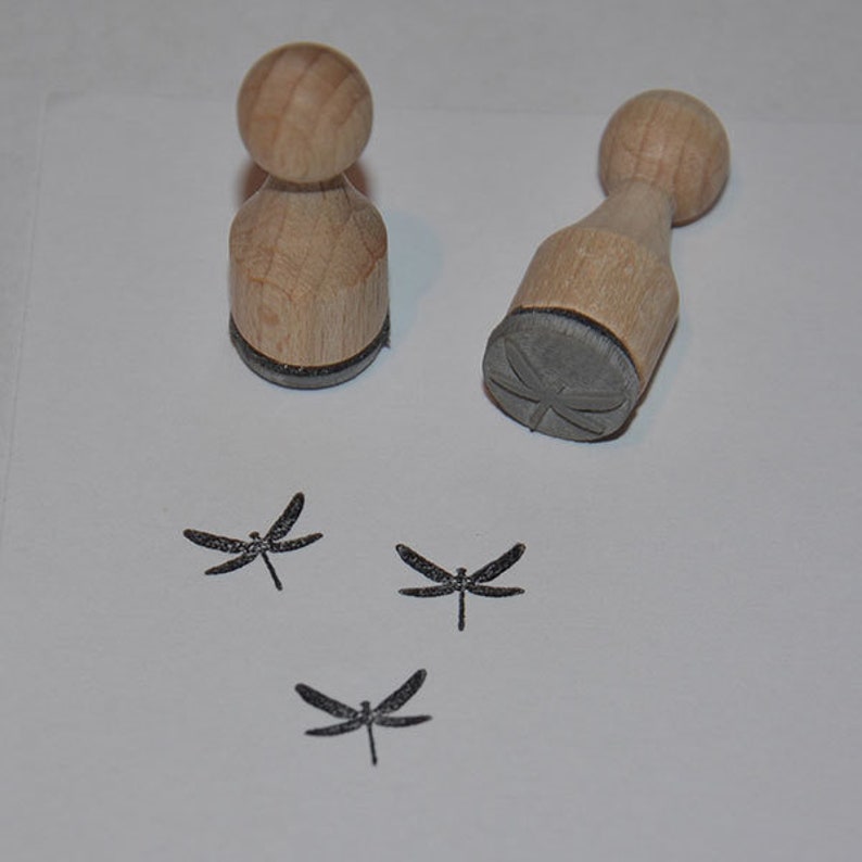 Mini Stamp Dragonfly image 1