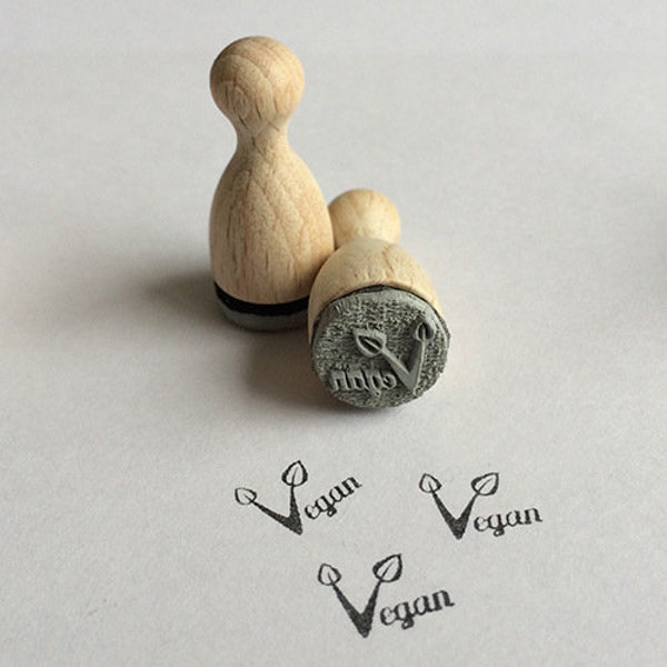 Vegan Mini Stempel Mini-Stempel