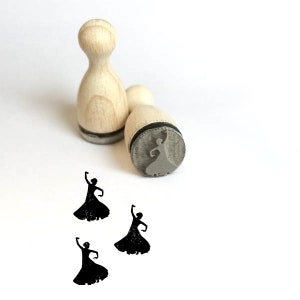 Mini Stamp Flamenco Dancer