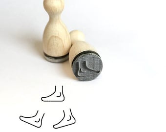 Fuß Mini Stempel Mini-Stempel