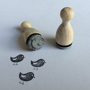 Vintage Bird Mini Stamp