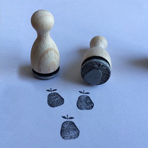 Pear Fruit Mini Stamp