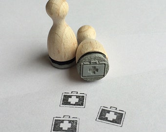 First Aid Suitcase Mini Stamp Mini Stamp