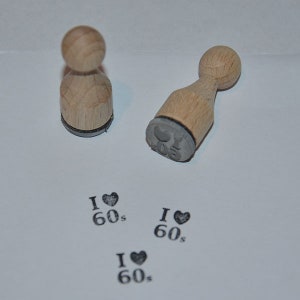 I Love the 60s MiniStempel