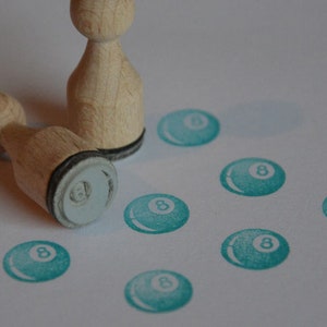 Eightball MiniStamp Stamp