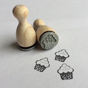 Muffin Cupcake Mini Stamp