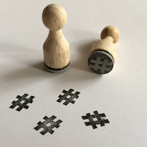 Hashtag Mini Stamp