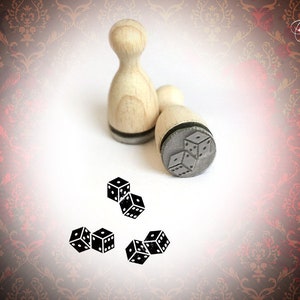 Ministempel Würfel