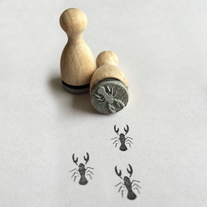 Lobster Hummer Mini Stempel Mini-Stempel