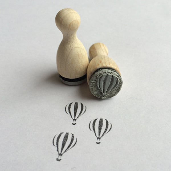 Heißluftballon Ballon Mini Stempel Mini-Stempel