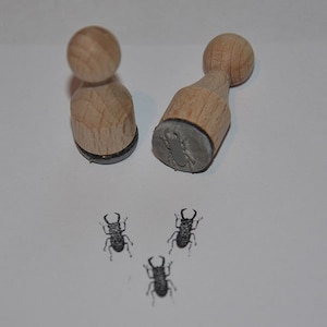 Deer Beetle Mini Stamp