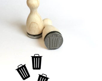 Trashcan Mini Stamp