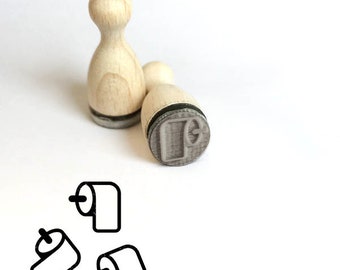 Mini Stamp Toilett Paper Roll