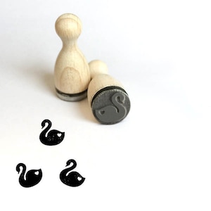 Mini tampons Swan avec coeur