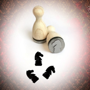 Ministempel Schach Pferd