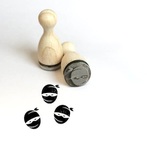 Testa di Ninja Mini-francobolli