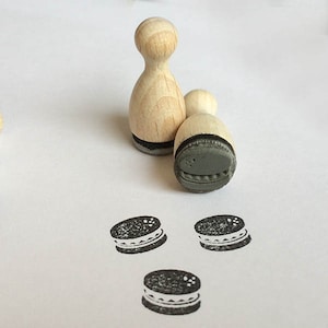 Hamburger Burger Mini Stamp