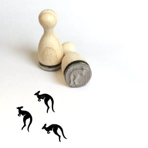 Ministempel Känguruh Stempel